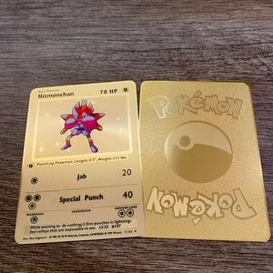 Pokémon cards Hitmonchan